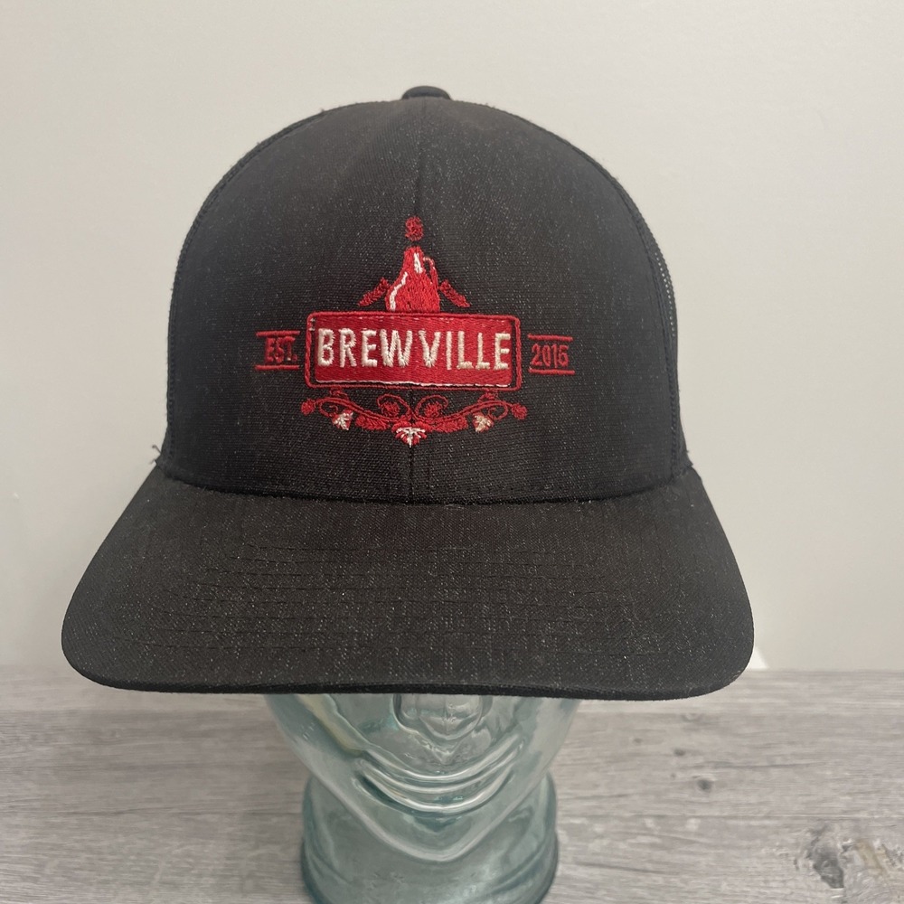 Brewville Established 2015 trucker hat‎ snapback Pacific black
